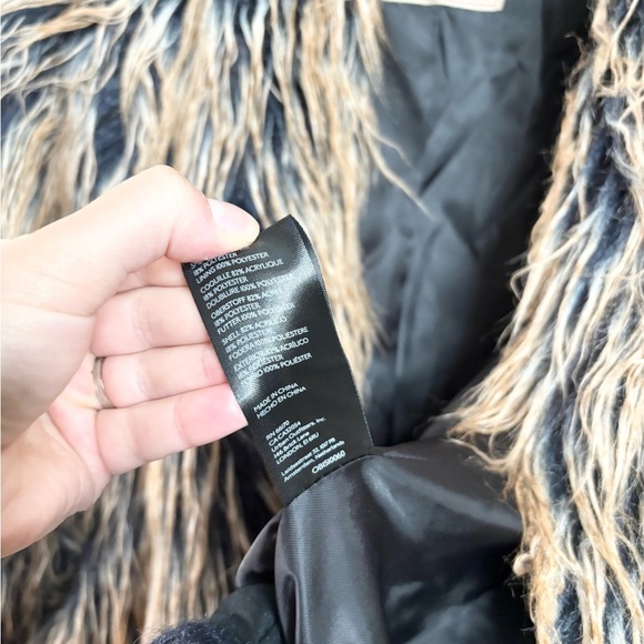 Free people we the free Ombre All Night Fur Jacket size XS - Picture 5 of 8